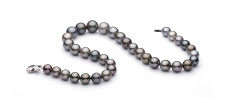 11-14.6mm Di Tahiti Collana en Multicolore