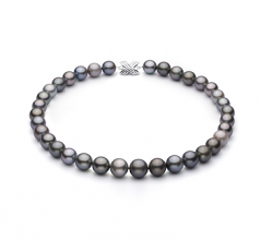 9.2-13.9mm Di Tahiti Collana en Multicolore