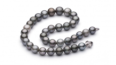 9.2-13.9mm Di Tahiti Collana en Multicolore