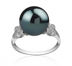 12-13mm Di Tahiti Anello en Irlanda Nero