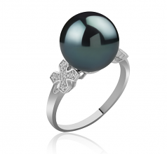 12-13mm Di Tahiti Anello en Irlanda Nero
