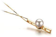 7-8mm Akoya Giapponese Pendente en Johana Bianco