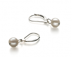 6-7mm di Perle Acqua Dolce Parure en Onda Bianco