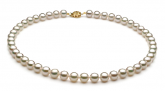7.5-8mm Akoya Giapponese Parure en Bianco