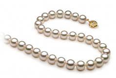 8.5-9mm Akoya Giapponese Collana en Bianco