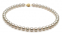 8.5-9mm Akoya Giapponese Parure en Bianco
