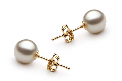6.5-7mm Akoya Giapponese Parure en Bianco