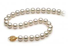7.5-8mm Akoya Giapponese Collana en Bianco