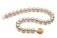 6-7mm Akoya Giapponese Collana en Bianco