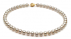 7.5-8mm Akoya Giapponese Parure en Bianco