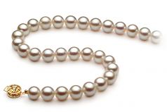 8.5-9mm Akoya Giapponese Collana en Bianco