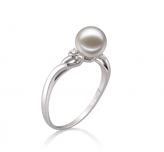 6-7mm di Perle Acqua Dolce Anello en Andrea Bianco