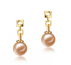 6-7mm di Perle Acqua Dolce Orecchini en Anna Rosa
