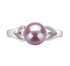 6-7mm di Perle Acqua Dolce Anello en Jessica Lavanda