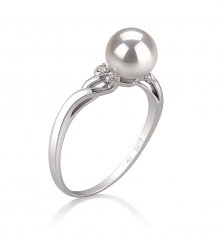 6-7mm Akoya Giapponese Anello en Andrea Bianco