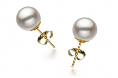 8.5-9mm Akoya Giapponese Orecchini en Hanadama is not an English word but rather a Japanese term often related to high-quality pearls. If you intended to translate a specific word or phrase involving Hanadama, could you please provide more context or clar