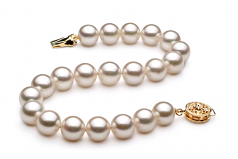 8-9mm Akoya Giapponese Parure en Bianco