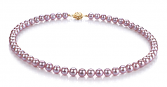 6-6.5mm di Perle Acqua Dolce Parure en Lavanda