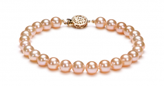 6-6.5mm di Perle Acqua Dolce Parure en Rosa