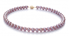 7.5-8mm di Perle Acqua Dolce Parure en Lavanda