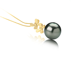 10-10.5mm Di Tahiti Pendente en Barbara Nero