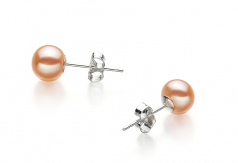 6-7mm di Perle Acqua Dolce Parure en Kayra Rosa