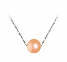 8-9mm di Perle Acqua Dolce Pendente en Madison Rosa