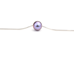 10-10.5mm di Perle Acqua Dolce Pendente en Nero
