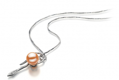 7-8mm di Perle Acqua Dolce Pendente en Jennifer Rosa