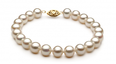 7.5-8.5mm di Perle Acqua Dolce Parure en Bianco