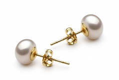7.5-8.5mm di Perle Acqua Dolce Parure en Bianco