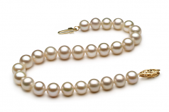 6-7mm di Perle Acqua Dolce Bracciale en Bianco