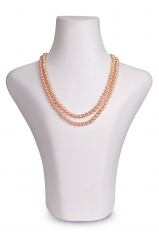 6-7mm di Perle Acqua Dolce Collana en Marla Rosa