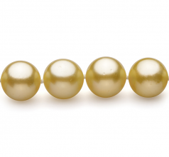 9-11.7mm Dei Mari del Sud Collana en Oro