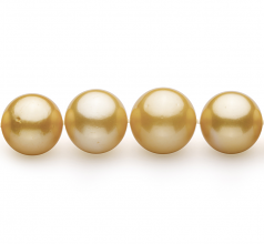 11.5-15.2mm Dei Mari del Sud Collana en Oro