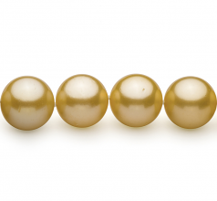 14-15.7mm Dei Mari del Sud Collana en Oro
