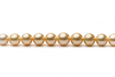 9.6-12.6mm Dei Mari del Sud Collana en 18 pollici Oro