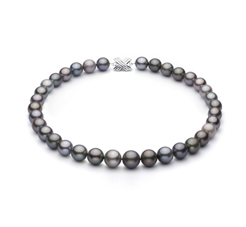 9.2-13.9mm Di Tahiti Collana en Multicolore