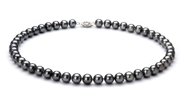 View Collana di perle d'acqua dolce nere collection