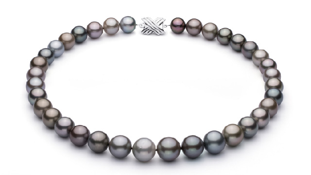 View Collana barocca multicolore tahitiana collection
