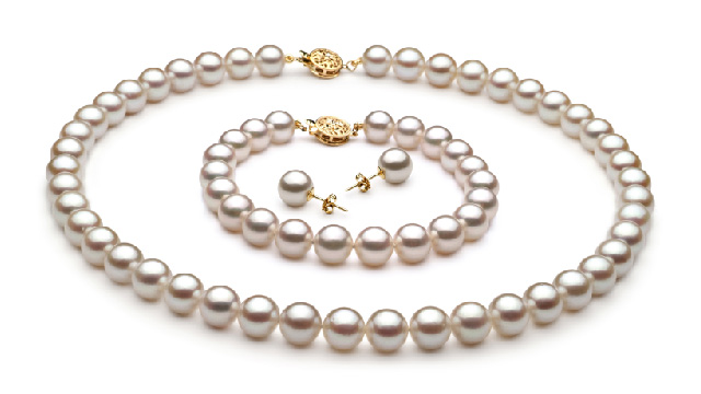 View Set Akoya giapponese bianco collection