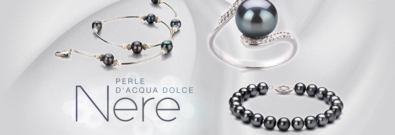 PearlsOnly Perle d'acqua dolce nere
